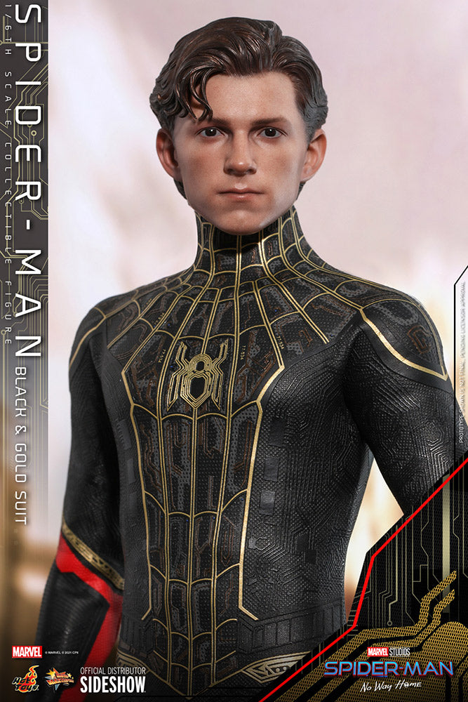 Load image into Gallery viewer, Hot Toys - Spider-Man: No Way Home: Spider-Man (Black &amp; Gold Suit)
