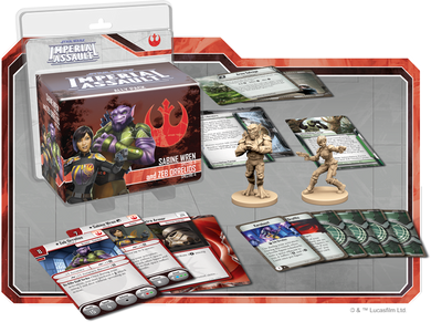 Fantasy Flight Games - Star Wars - Imperial Assault: Sabine Wren & Zeb Orrelios Ally Pack