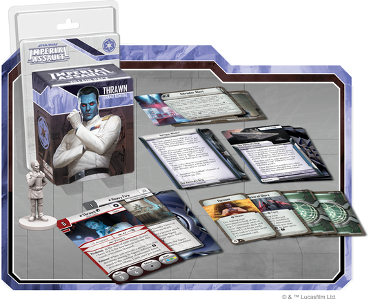 Fantasy Flight Games - Star Wars - Imperial Assault: Grand Admiral Thrawn Villain Pack