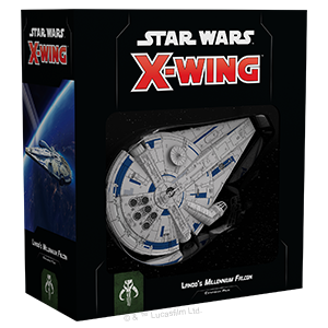 Fantasy Flight Games - X-Wing Miniatures Game 2.0 - Lando's Millennium Falcon Expansion Pack