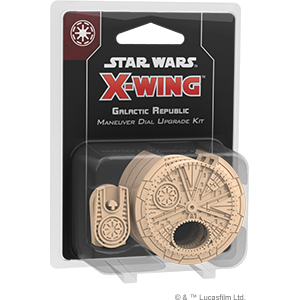 Fantasy Flight Games - X-Wing Miniatures Game 2.0 - Galactic  Republic Dial Upgrade Kit