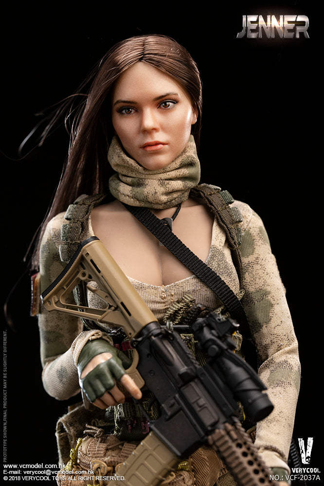 Load image into Gallery viewer, Very Cool - Women Soldier - Jenner (A Style)
