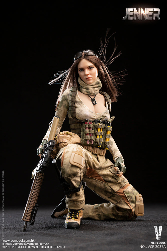 Load image into Gallery viewer, Very Cool - Women Soldier - Jenner (A Style)
