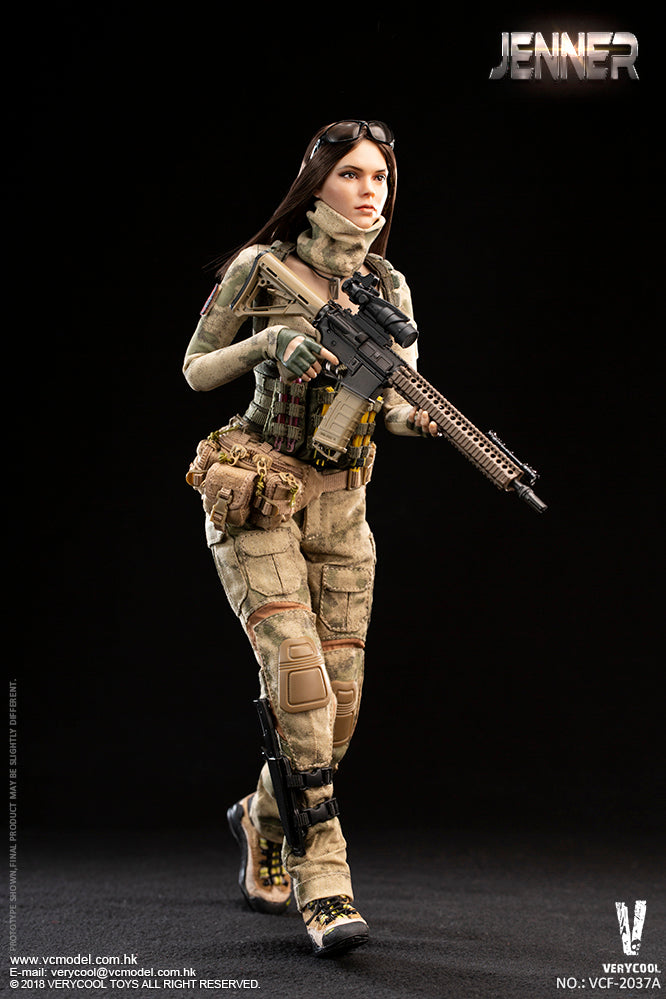 Load image into Gallery viewer, Very Cool - Women Soldier - Jenner (A Style)
