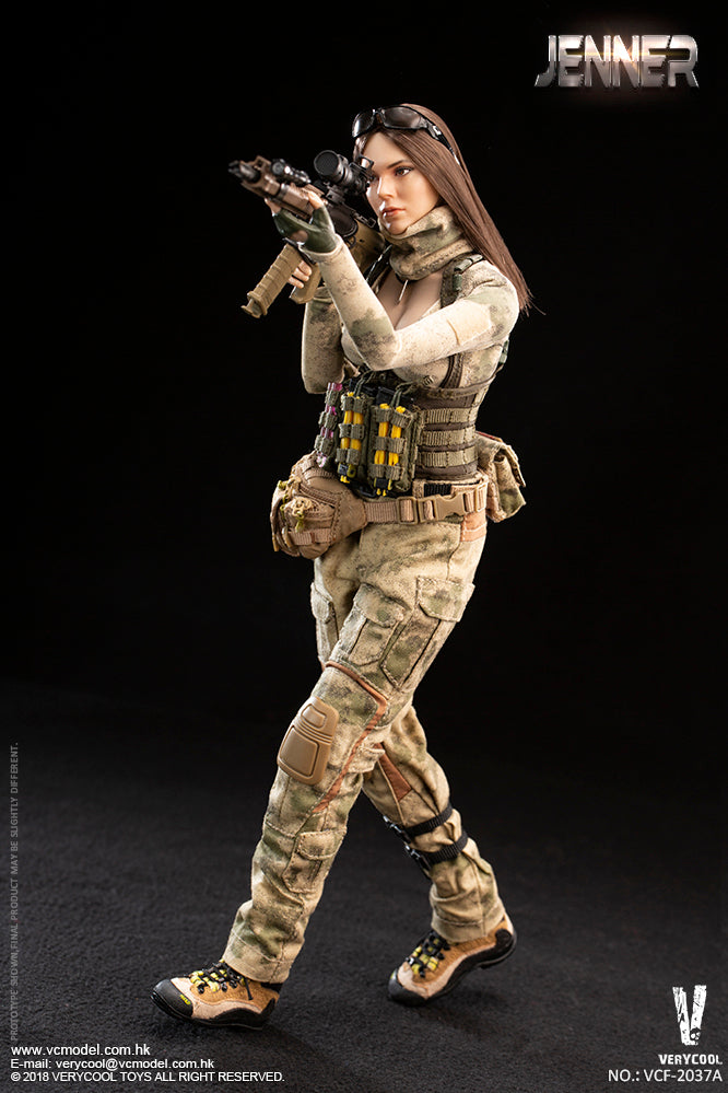 Load image into Gallery viewer, Very Cool - Women Soldier - Jenner (A Style)
