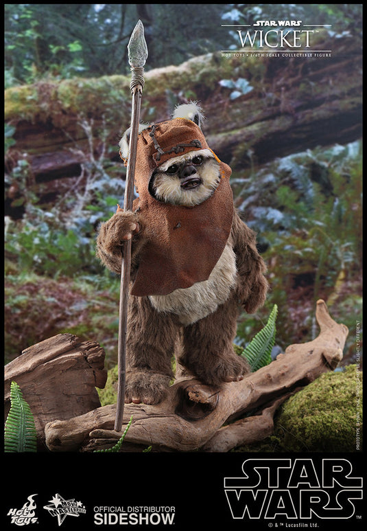 Hot Toys - Star Wars: Return of the Jedi - Wicket – Ages Three and Up