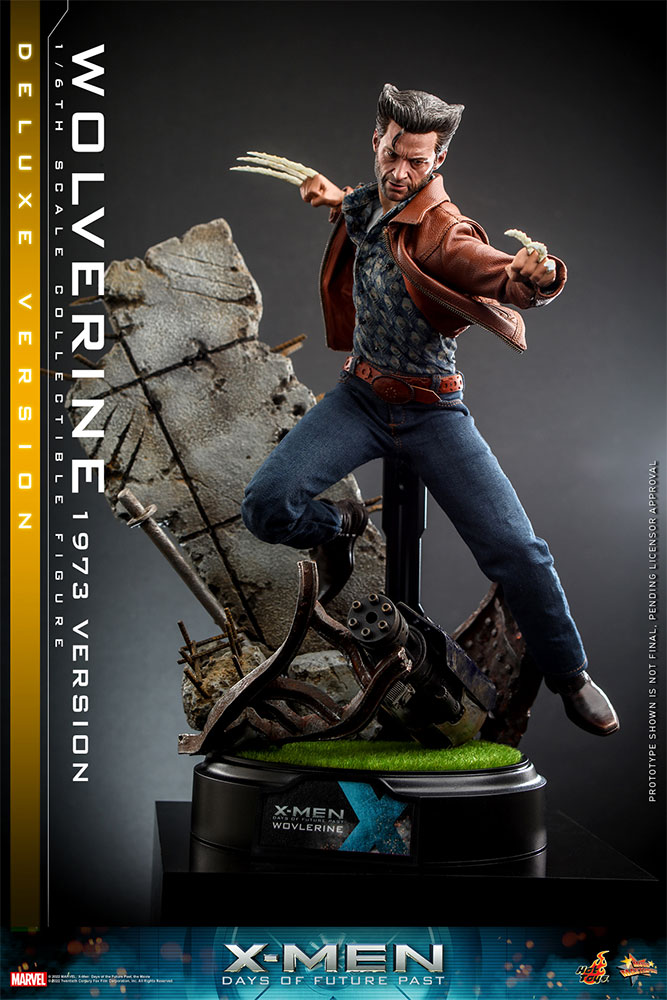 Load image into Gallery viewer, Hot Toys - X-Men Days of Future Past: Wolverine (1973 Version) (Deluxe Version)
