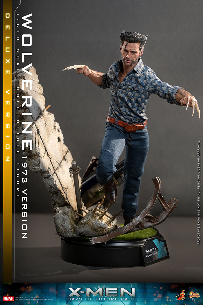 Load image into Gallery viewer, Hot Toys - X-Men Days of Future Past: Wolverine (1973 Version) (Deluxe Version)
