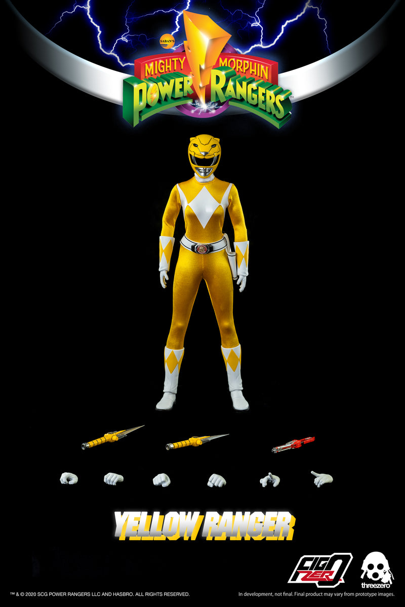 Load image into Gallery viewer, Threezero - Mighty Morphin Power Rangers - Yellow Ranger
